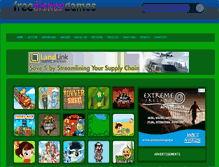 Tablet Screenshot of freedisneygames.org